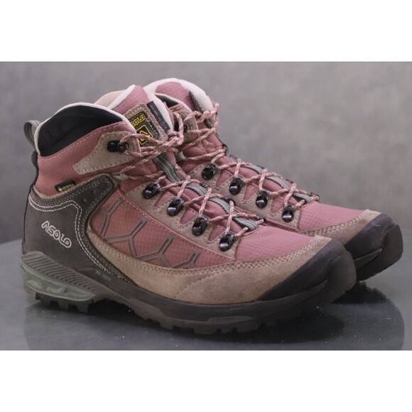 Asolo Falcon Evo GV $220 Women's Gore Tex Waterproof Hiking Boots Size 7.5 M - Picture 5 of 11